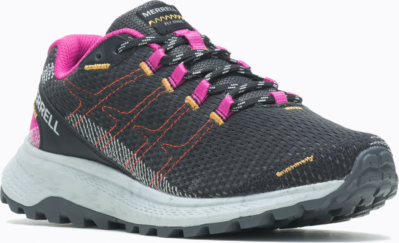 Merrell Shoes Fly Strike Black Fuchsia