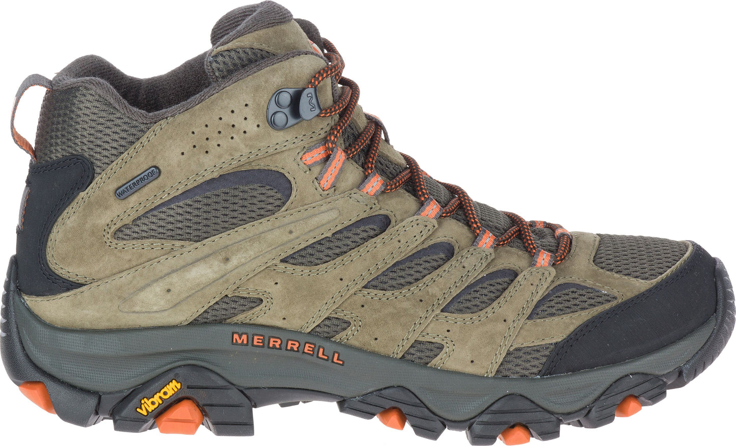 Moab 3 Mid Waterproof Olive – Quarks Shoes