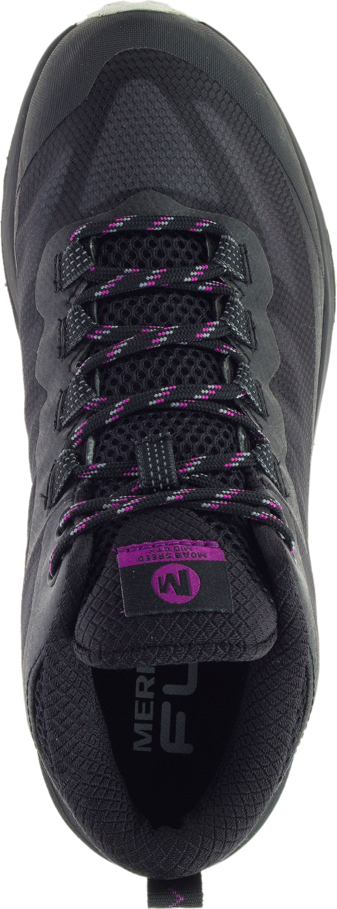 Merrell Shoes Moab Speed Mid Gtx Black