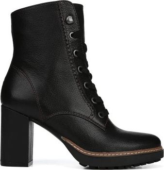 Callie Black Tumbled Leather