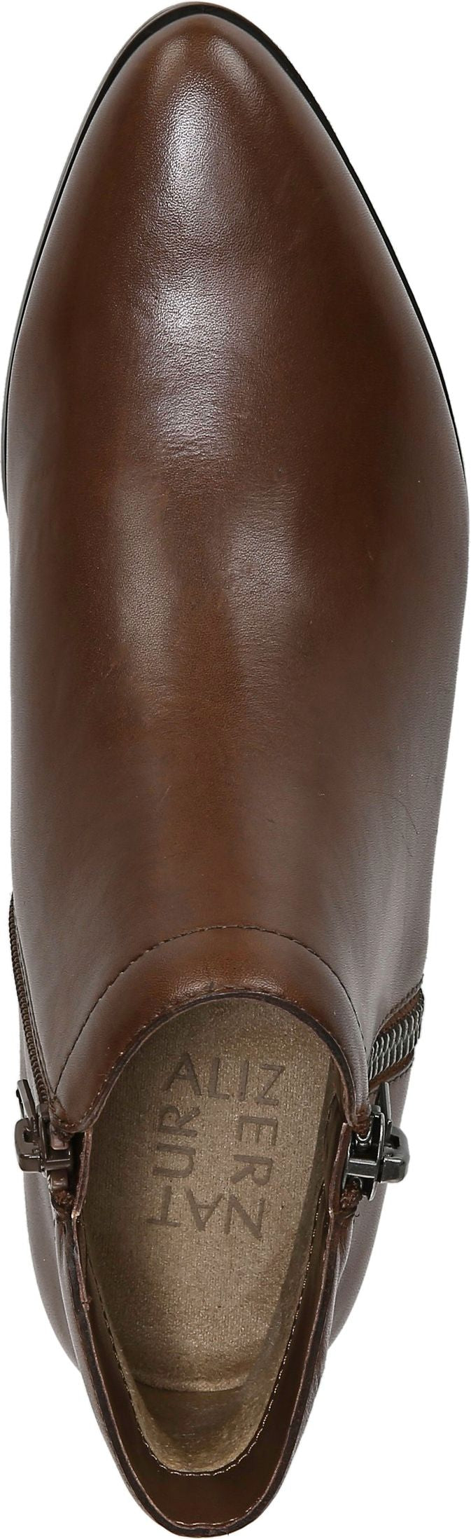 Naturalizer Boots Claire Cinnamon Leather - Wide