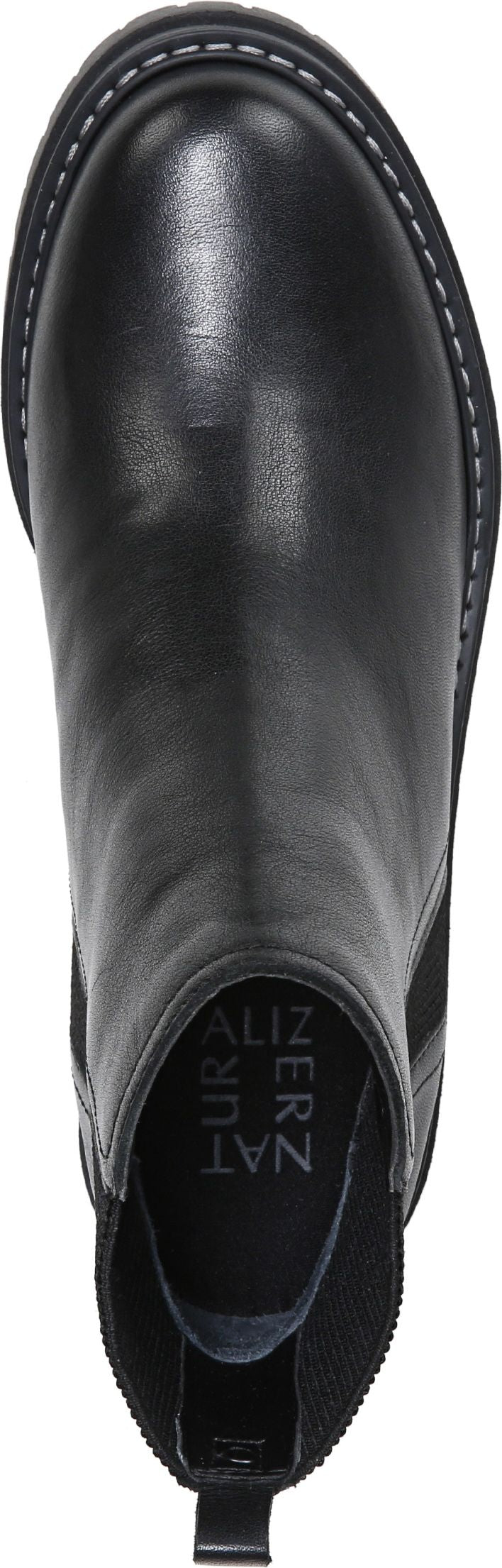 Naturalizer Boots Jadyn Black Leather - Wide