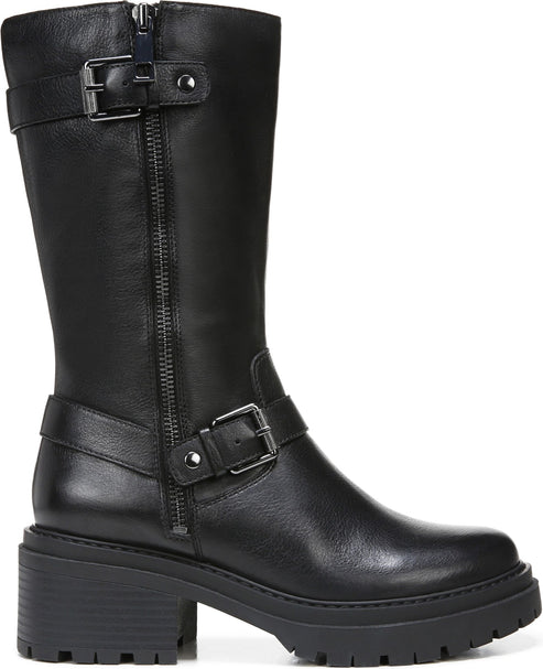 Naturalizer Boots Jager Black Leather - Wide