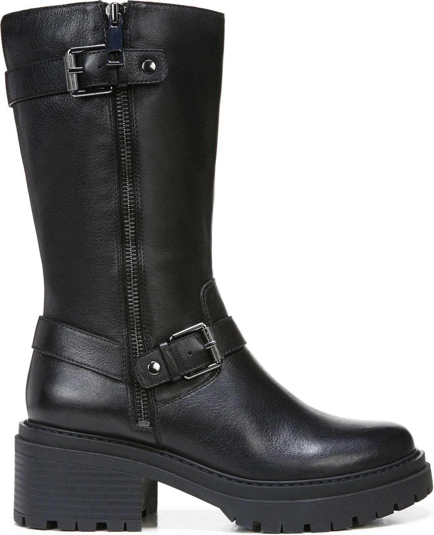 Naturalizer Boots Jager Black Leather