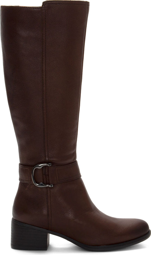 Naturalizer Boots Kelso Chocolate Tumbled Leather