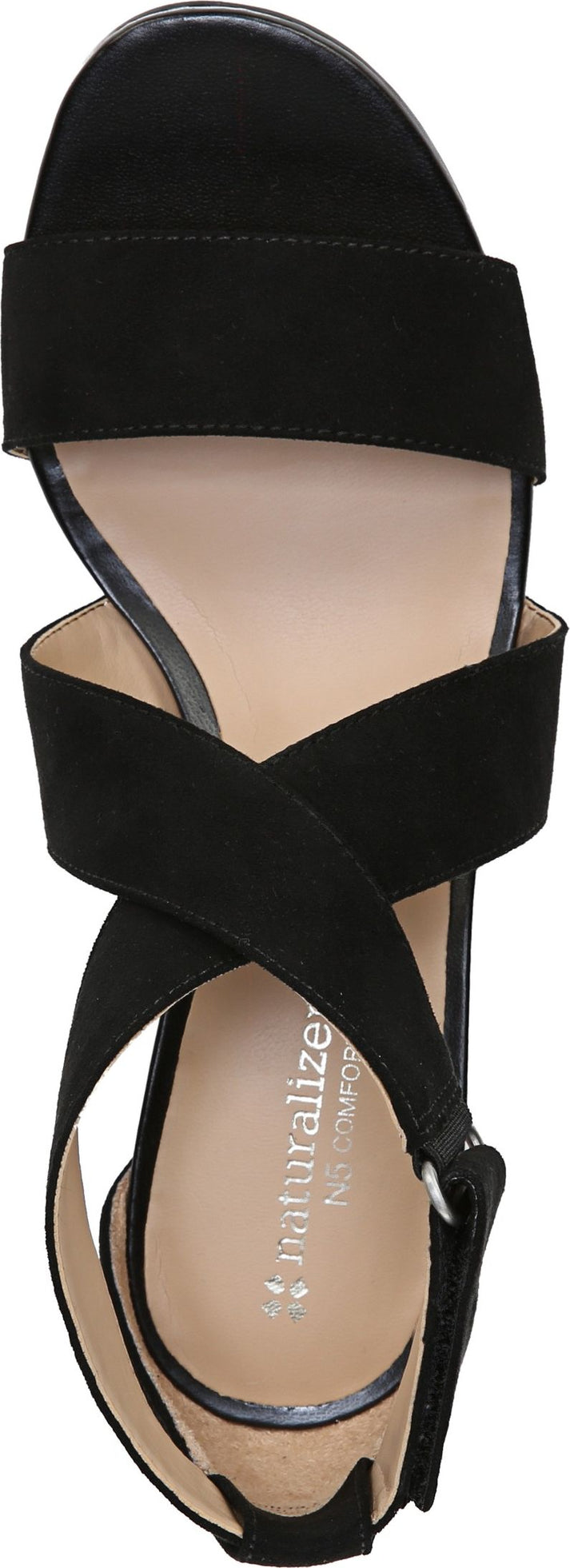 Naturalizer Sandals Adele Black - Wide