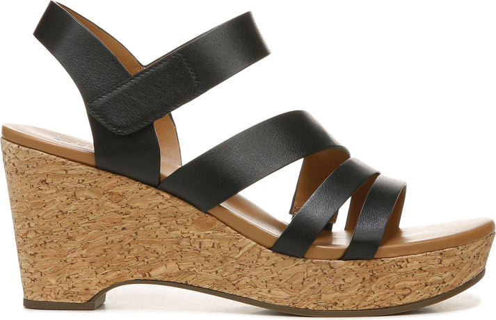 Naturalizer Sandals Cynthia Black - Wide