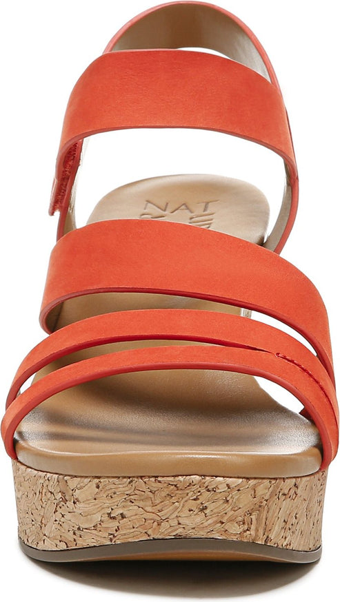 Naturalizer Sandals Cynthia Melon Sorbet - Wide