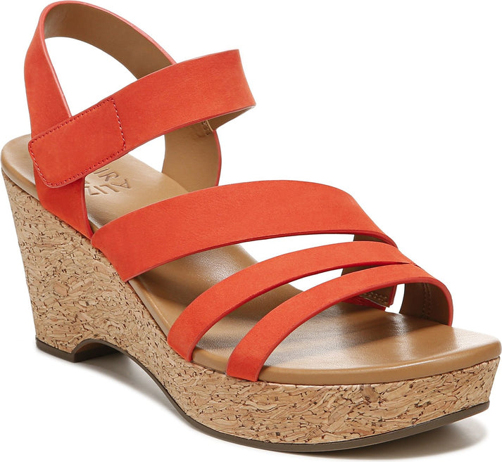 Naturalizer Sandals Cynthia Melon Sorbet - Wide