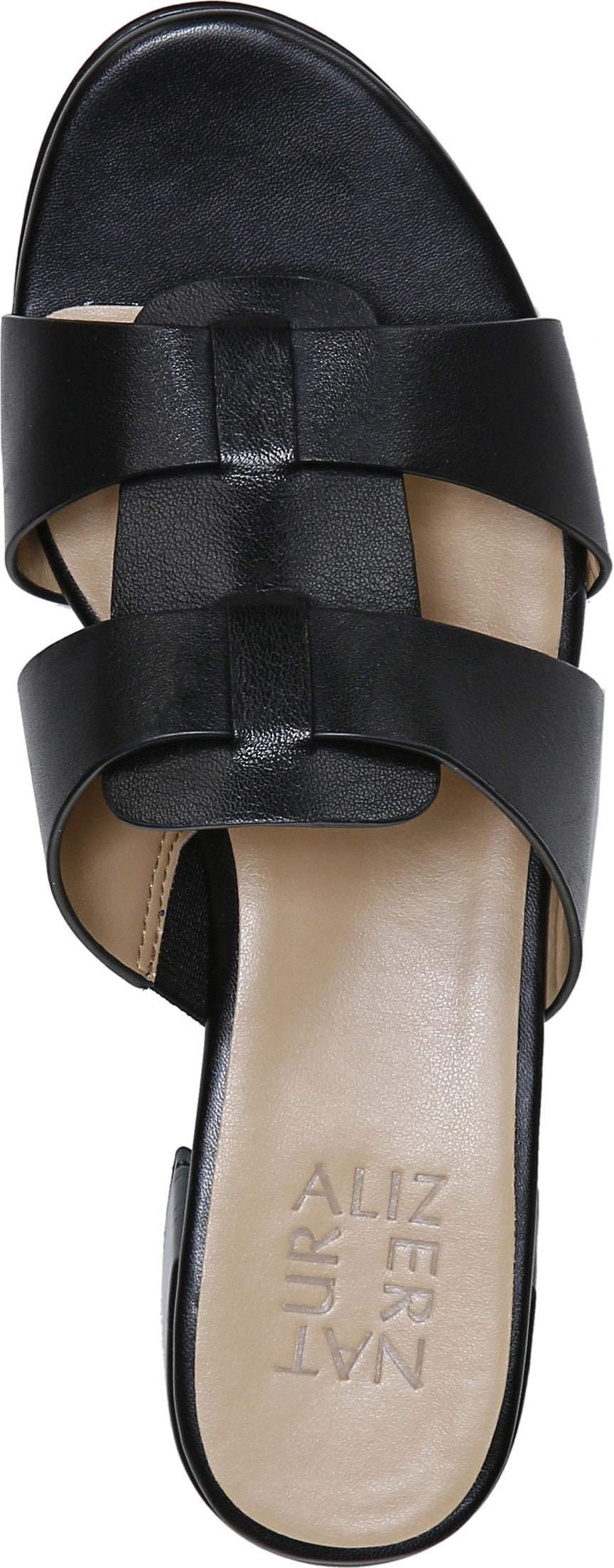 Naturalizer Sandals Joey Black - Wide