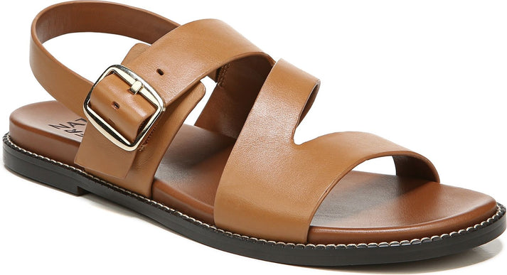 Naturalizer Sandals Kerry Toffee Leather - Wide