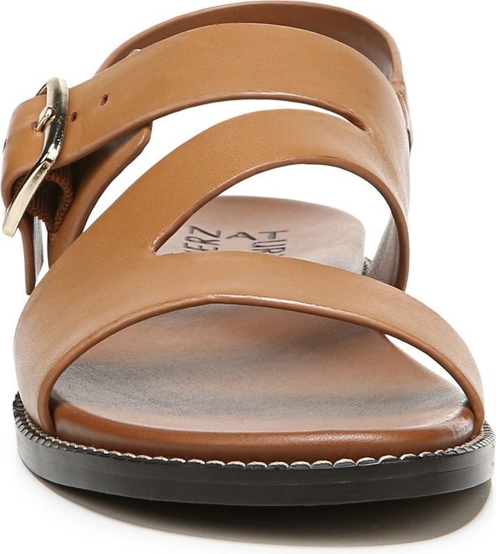 Naturalizer Sandals Kerry Toffee Leather - Wide