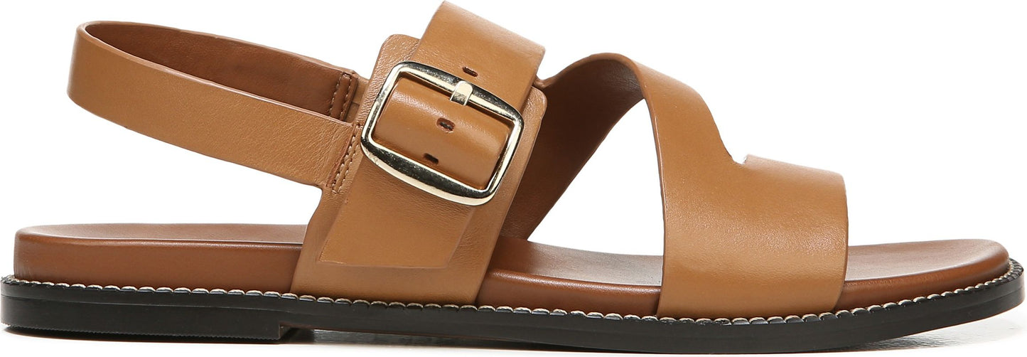 Naturalizer Sandals Kerry Toffee Leather - Wide