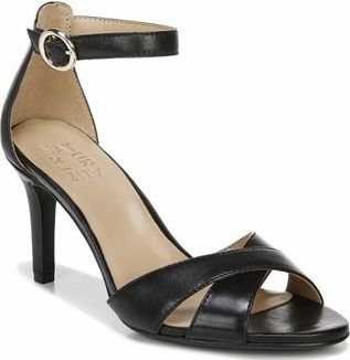 Naturalizer Sandals Keyson Black Leather - Wide