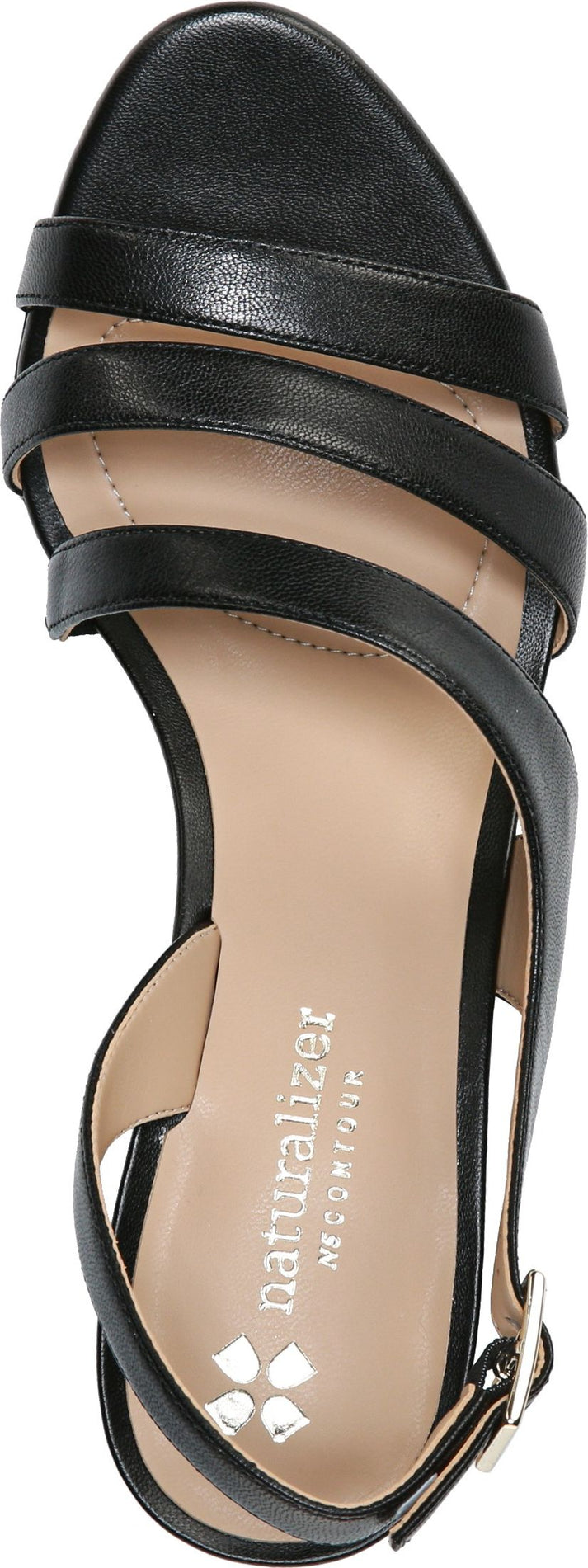 Naturalizer Sandals Taimi Black Leather - Narrow