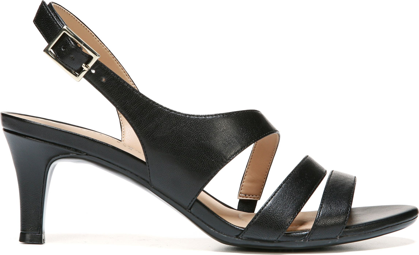 Naturalizer Sandals Taimi Black Leather - Narrow