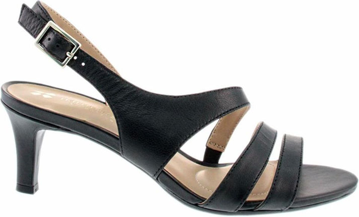 Naturalizer Sandals Taimi Black Leather