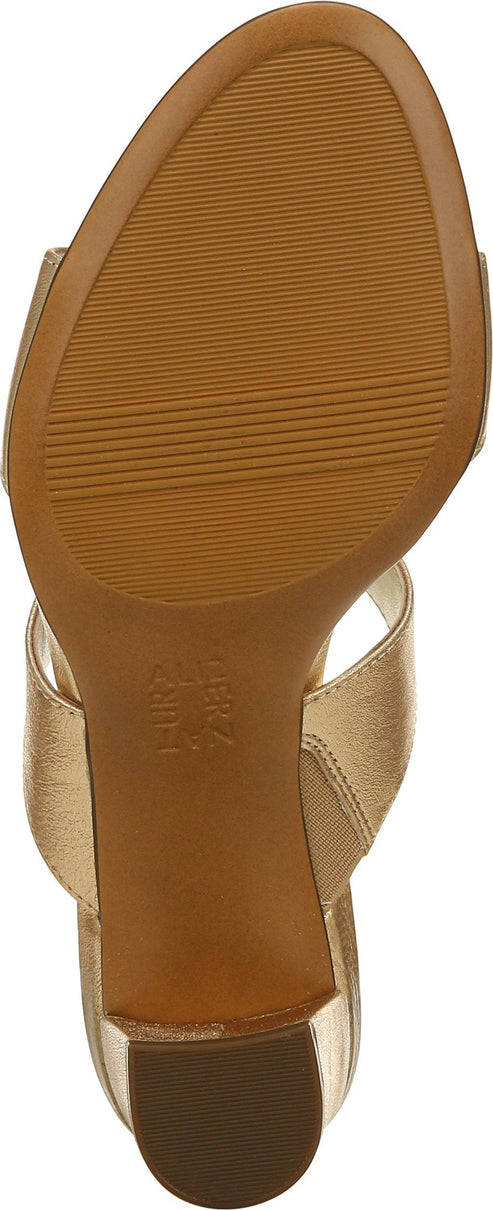 Naturalizer Sandals Venus2 Dark Gold Leather - Wide