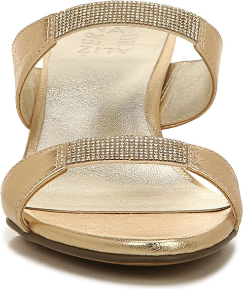 Naturalizer Sandals Venus2 Dark Gold Leather - Wide