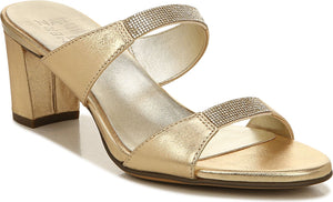 Naturalizer Sandals Venus2 Dark Gold Leather - Wide