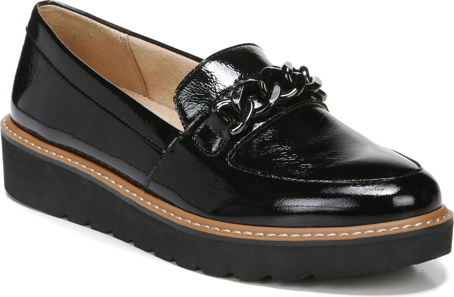 Agnes Black Patent Leather