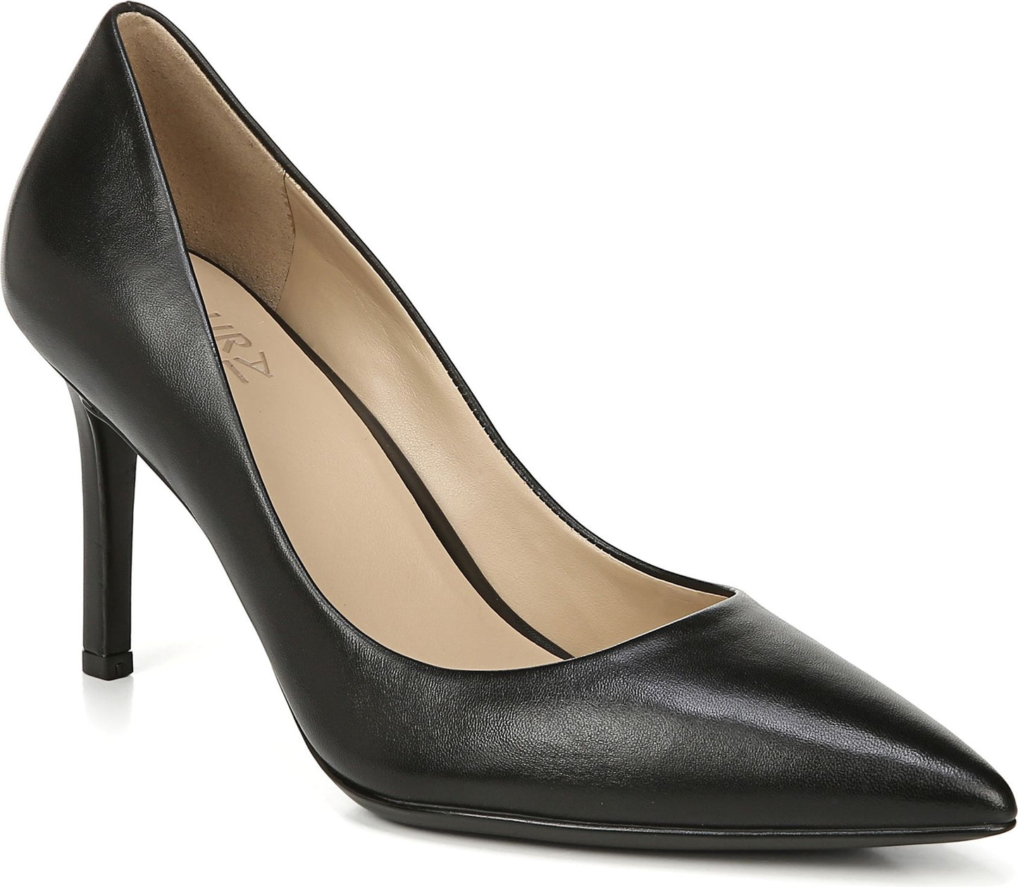 Naturalizer Shoes Anna Black Leather - Narrow