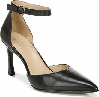 Aurelia Black Leather - Wide – Quarks Shoes