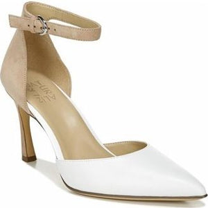 Naturalizer Shoes Aurelia White Nude - Wide