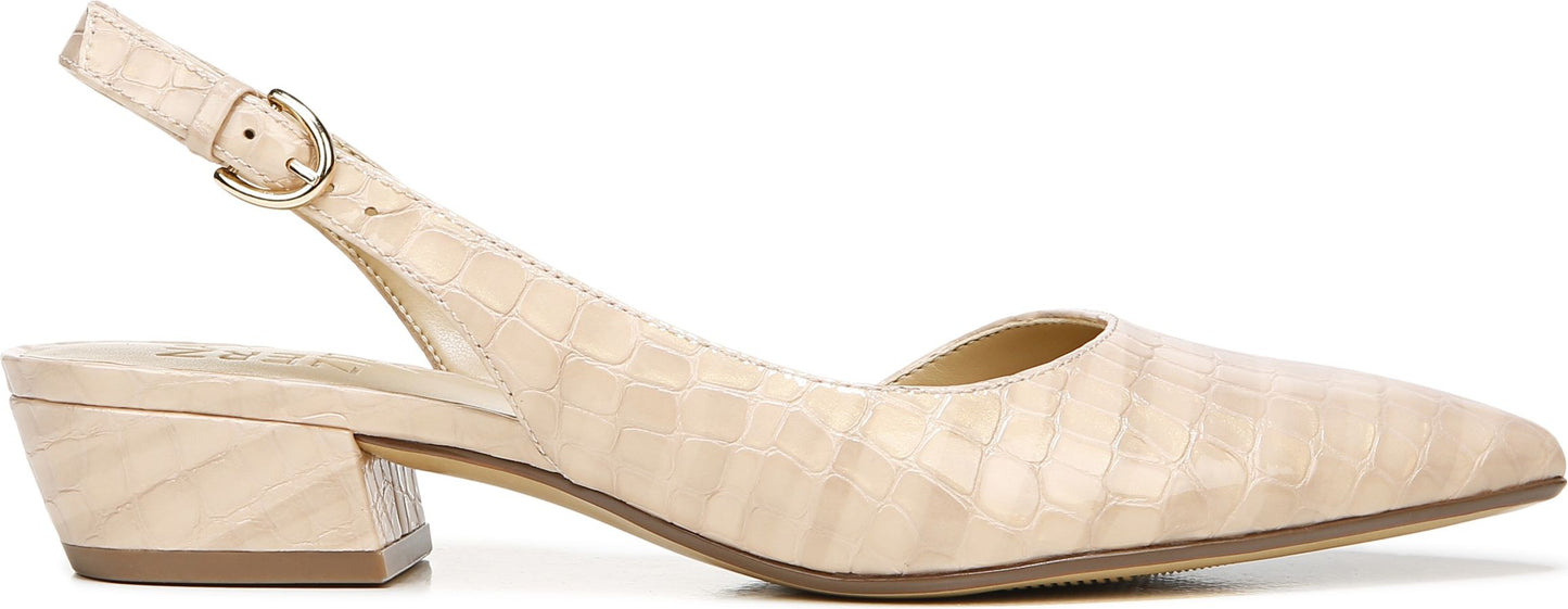 Naturalizer Shoes Banks Almond Blush Patent Croco Leather - Narrow