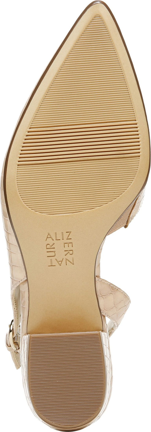 Naturalizer Shoes Banks Almond Blush Patent Croco Leather - Narrow