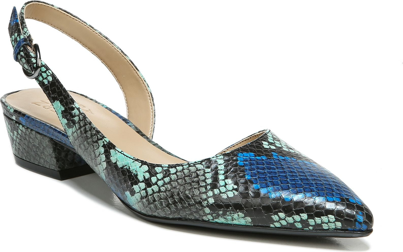 Banks Blue Tropical Snake Leather