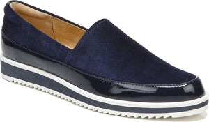 Naturalizer Shoes Beale French Navy Suede - Wide