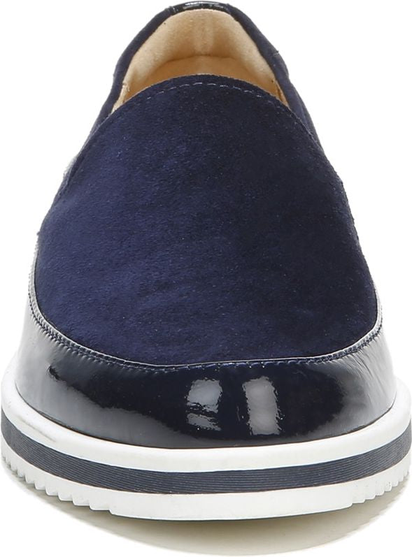 Naturalizer Shoes Beale French Navy Suede - Wide