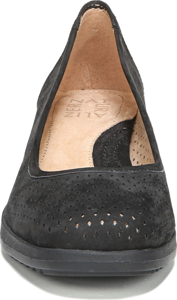 Naturalizer Shoes Betina 2 Black Tumbled Nubuck - Wide