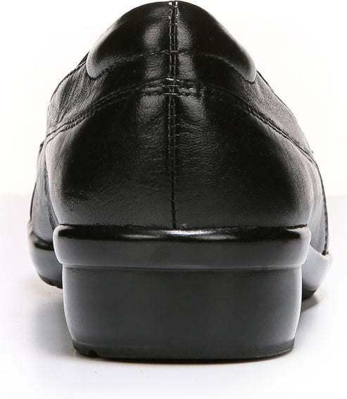 Naturalizer Shoes Channing Black Leather - Extra Wide