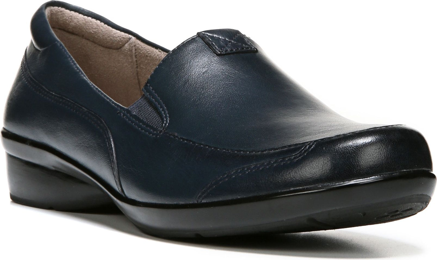 Naturalizer Shoes Channing Classic Navy Leather - Extra Wide