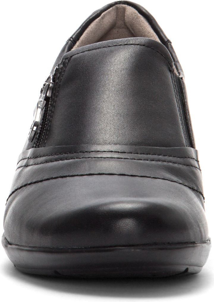 Naturalizer Shoes Clarissa Black Leather - Extra Wide