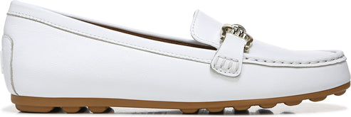 Naturalizer Shoes Demur Bit White Leather - Wide