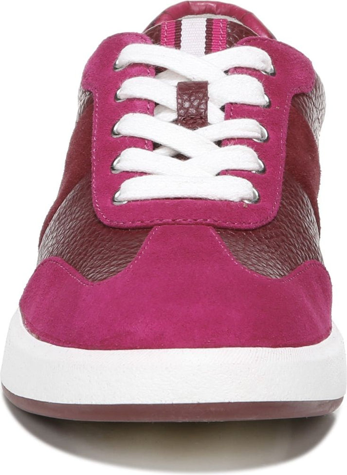 Naturalizer Shoes Evin Lace Up Plum Rouge & Berry Leather Suede - Wide