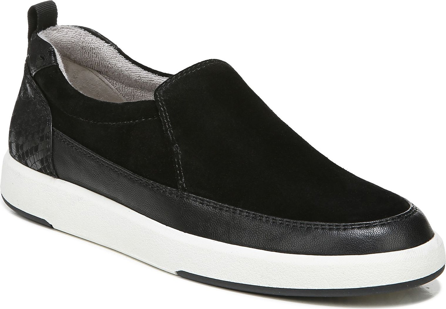 Naturalizer Shoes Evin Slipon Black Suede - Wide