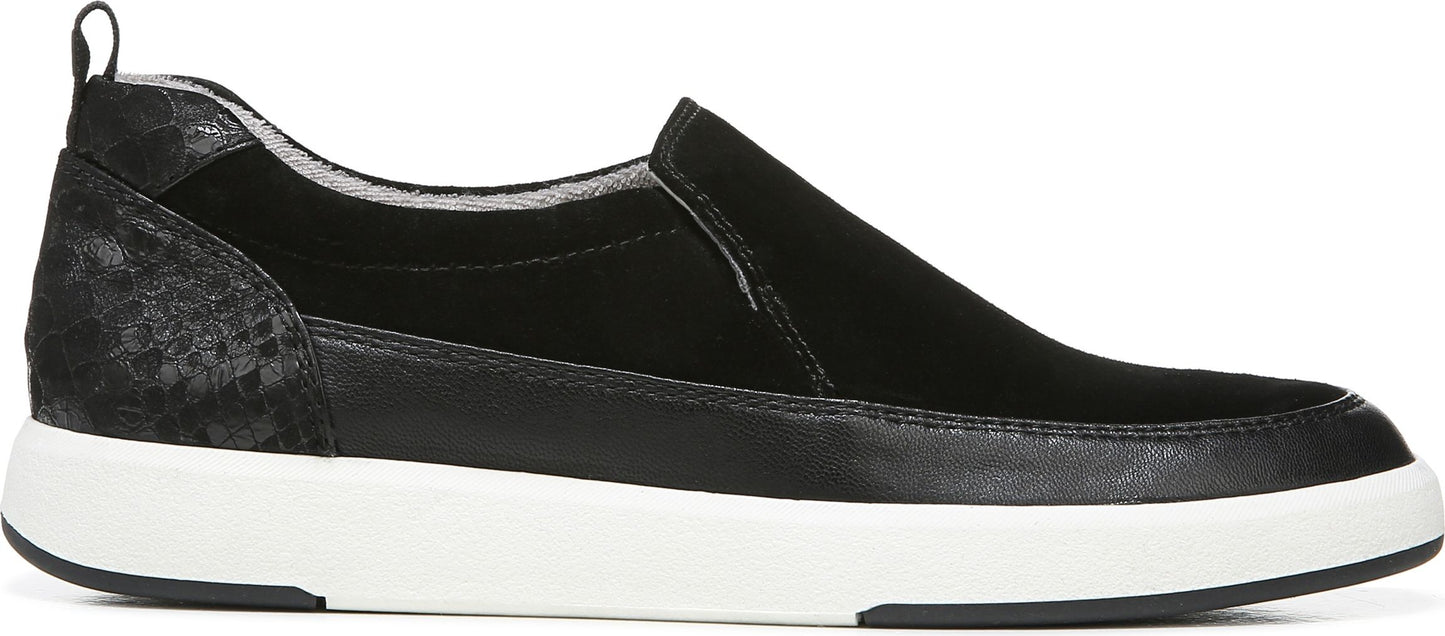 Naturalizer Shoes Evin Slipon Black Suede - Wide