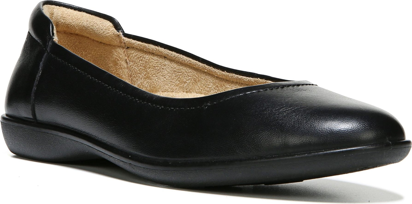 Naturalizer Shoes Flexy Black Leather