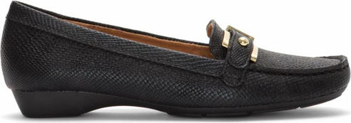 Naturalizer Shoes Gisella Black Metallic Lizard