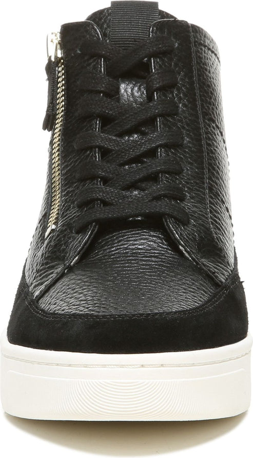 Naturalizer Shoes Hadley Hi Black Leather Suede - Wide