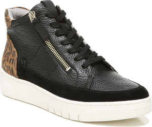 Naturalizer Shoes Hadley Hi Black Leather Suede - Wide