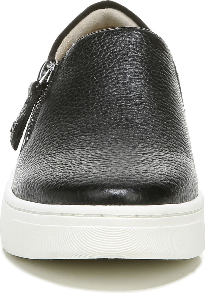 Naturalizer Shoes Hawthorn Black Pebbled Leather Suede - Wide