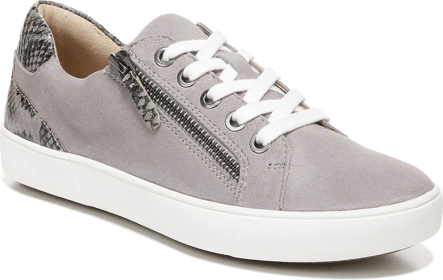 Macayla Pelican Grey Suede