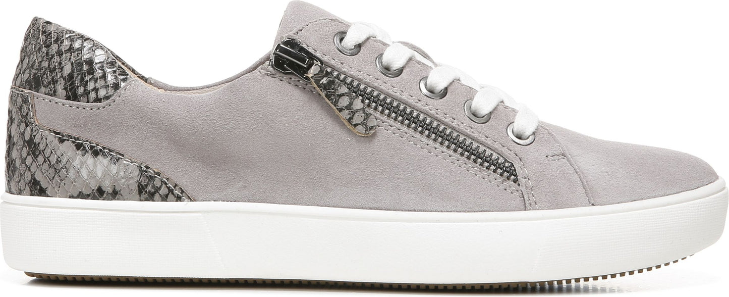 Naturalizer Shoes Macayla Pelican Grey Suede - Wide