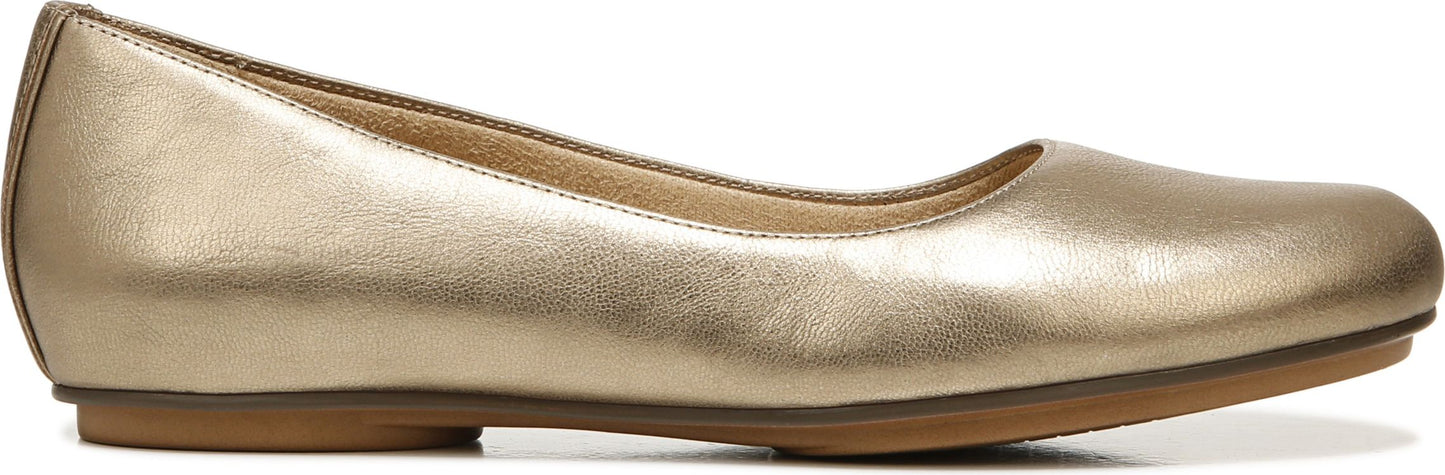 Naturalizer Shoes Maxwell Lt Gold Leather - Narrow