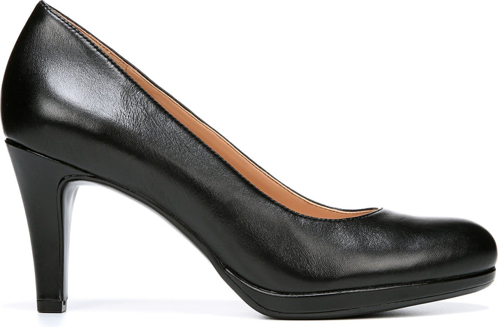 Naturalizer Shoes Michelle Black Leather - Extra Wide